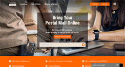Desktop Screenshot of anytimemailbox.com